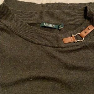 Ralph Lauren grey sweater! Size medium